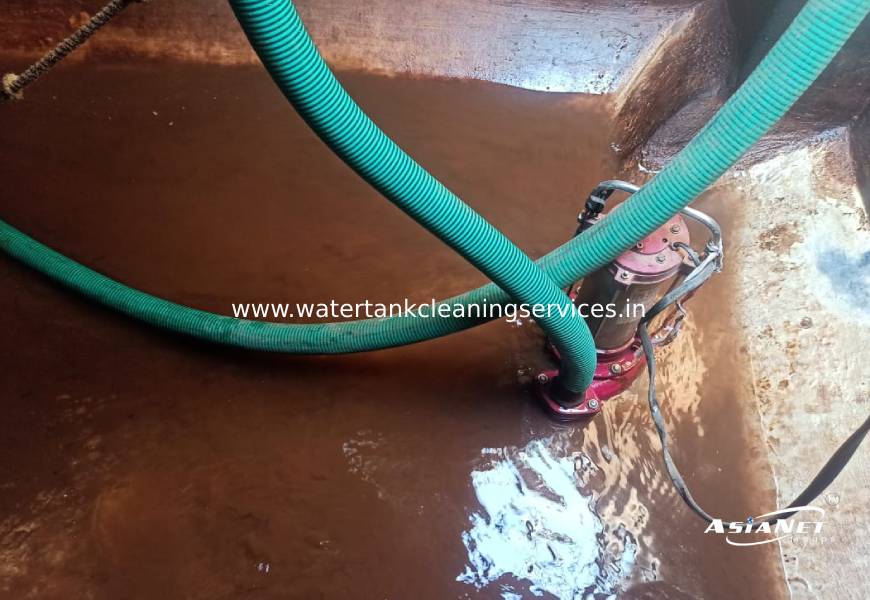 Commercial Tank Dewatering