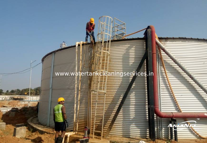 Industrial Storage Tank Cleaning