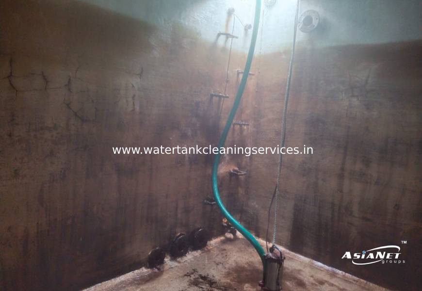 Sump Tank Before Cleaning